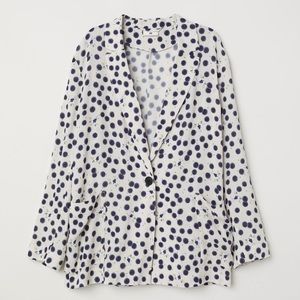 ANNA GLOVER x H & M Straight Cut Jacket / US 8*
